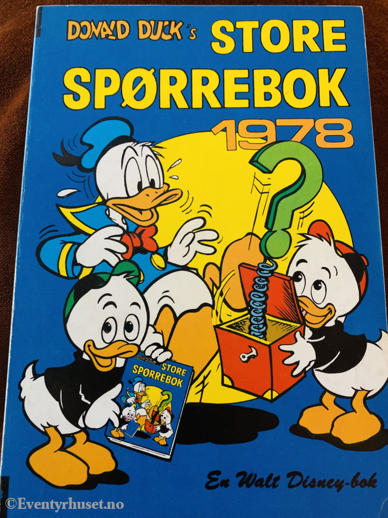 Disney´s Donald Duck´s Store Spørrebok. 1978. Pocketbok