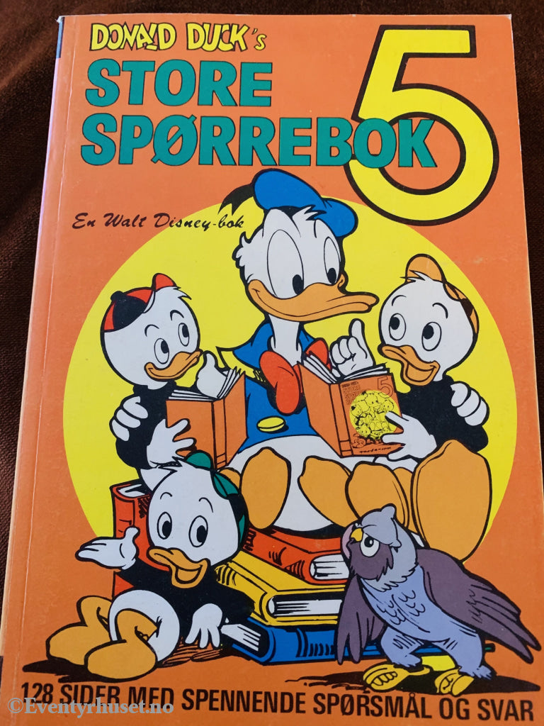 Disney´s Donald Duck´s Store Spørrebok. Vol. 5. 1975. Pocketbok