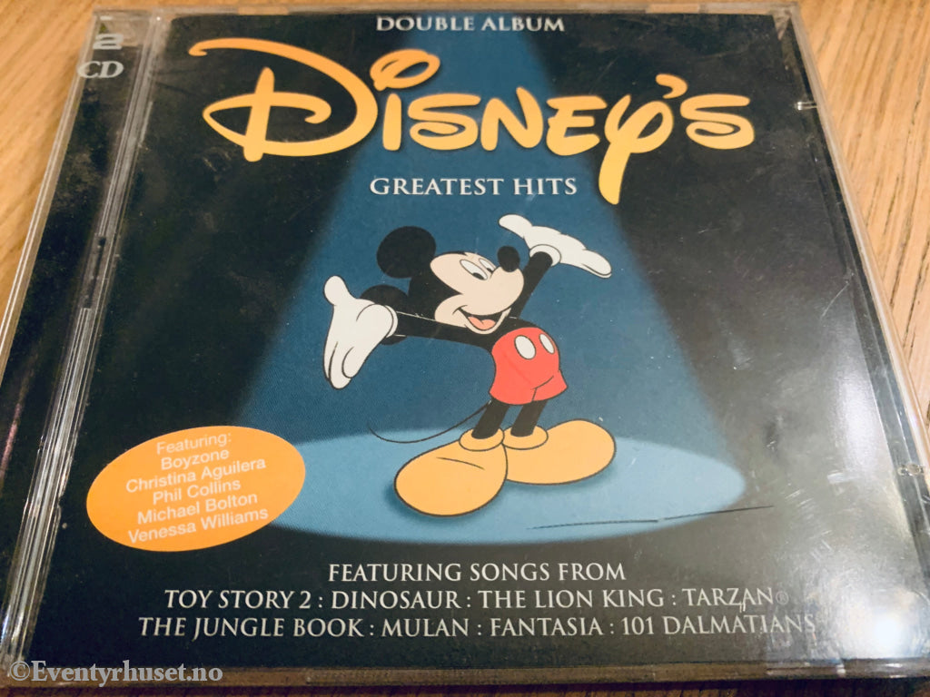 Disney´s Greatest Hits. Cd Samleboks. Lydbok