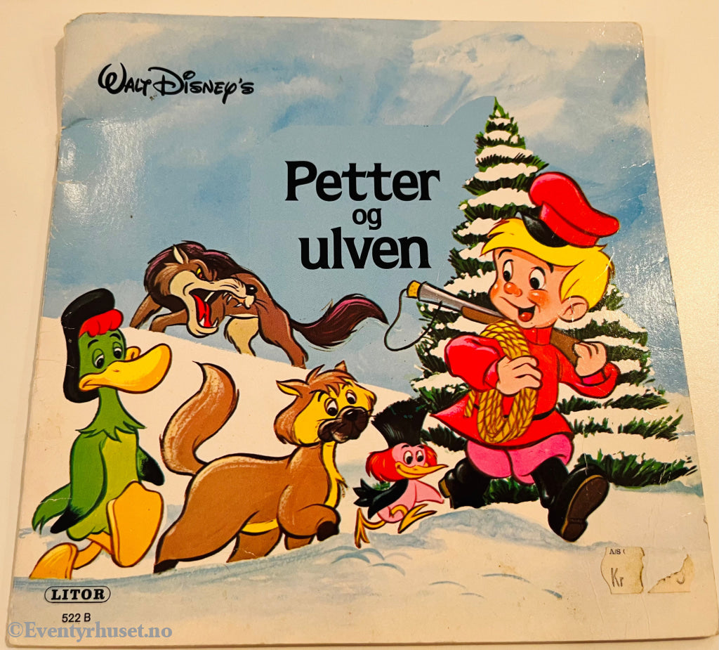 Disney´s - Petter Og Ulven. 1974. Hefte. Hefte