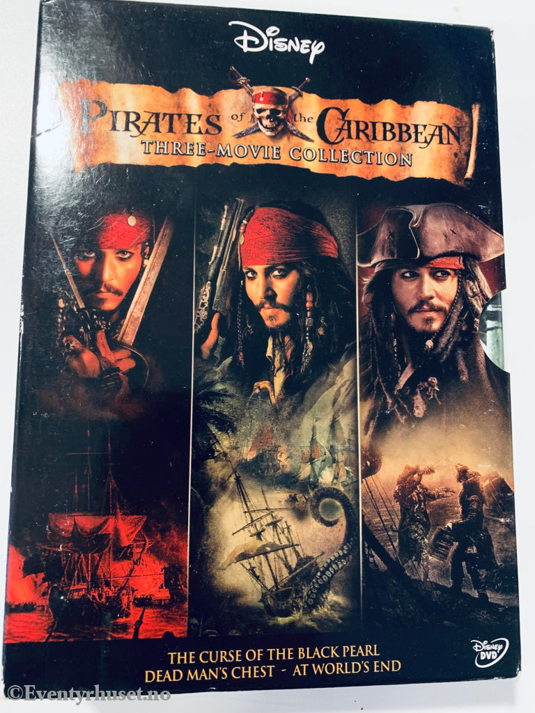 Disney’s Pirates Of The Caribbean. Dvd Samleboks.