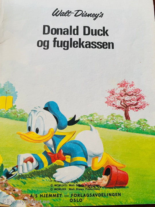 Disney´s Sølvserien: Donald Duck Og Fuglekassen. Hefte. Hefte