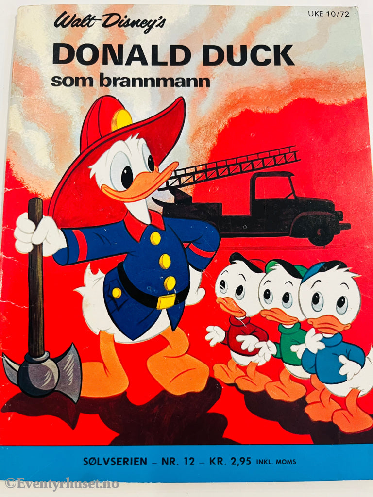 Disney´s Sølvserien: Donald Duck Som Brannmann. Hefte. Hefte