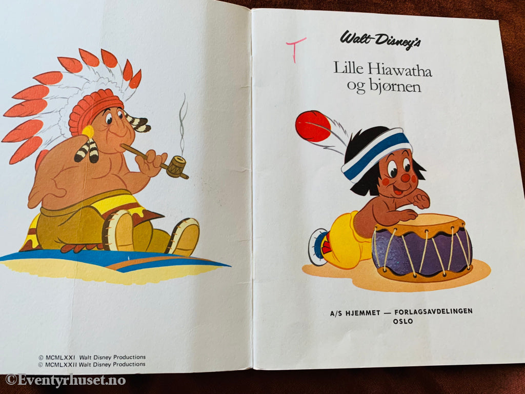 Disney´s Sølvserien: Lille Hiawatha Og Bjørnen. Hefte. Hefte