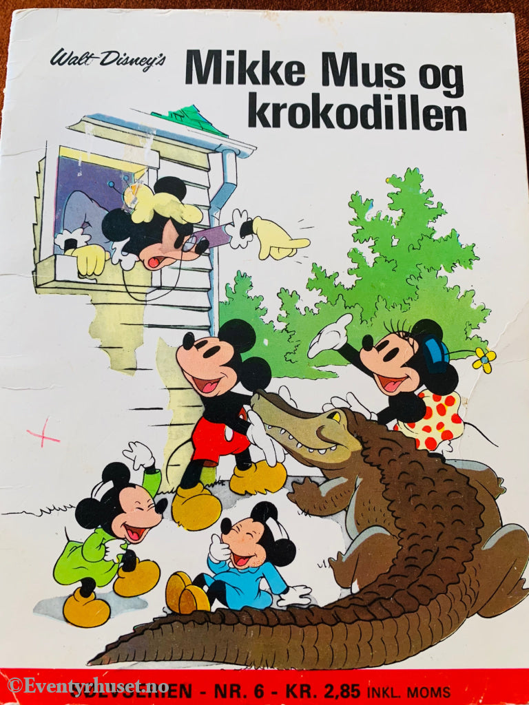 Disney´s Sølvserien: Mikke Mus Og Krokodillen. Hefte. Hefte