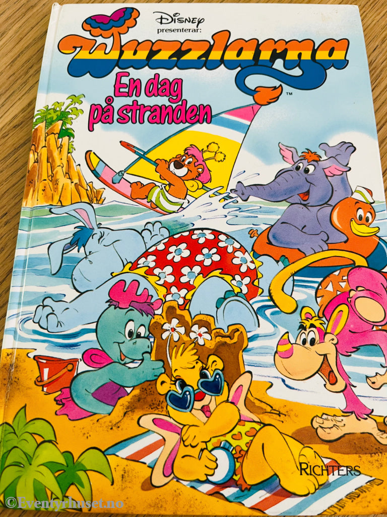 Disney´s Wuzzlarna (Wuzzlene/Drodlene) - En Dag På Stranden. 1987. Svensk Utgave! Fortelling