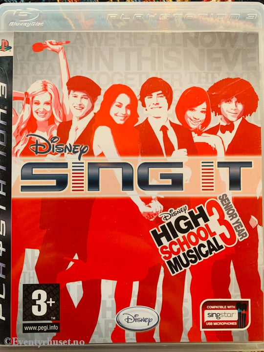 Disney Sing It - High School Musical 3 . Ps3. Ps3