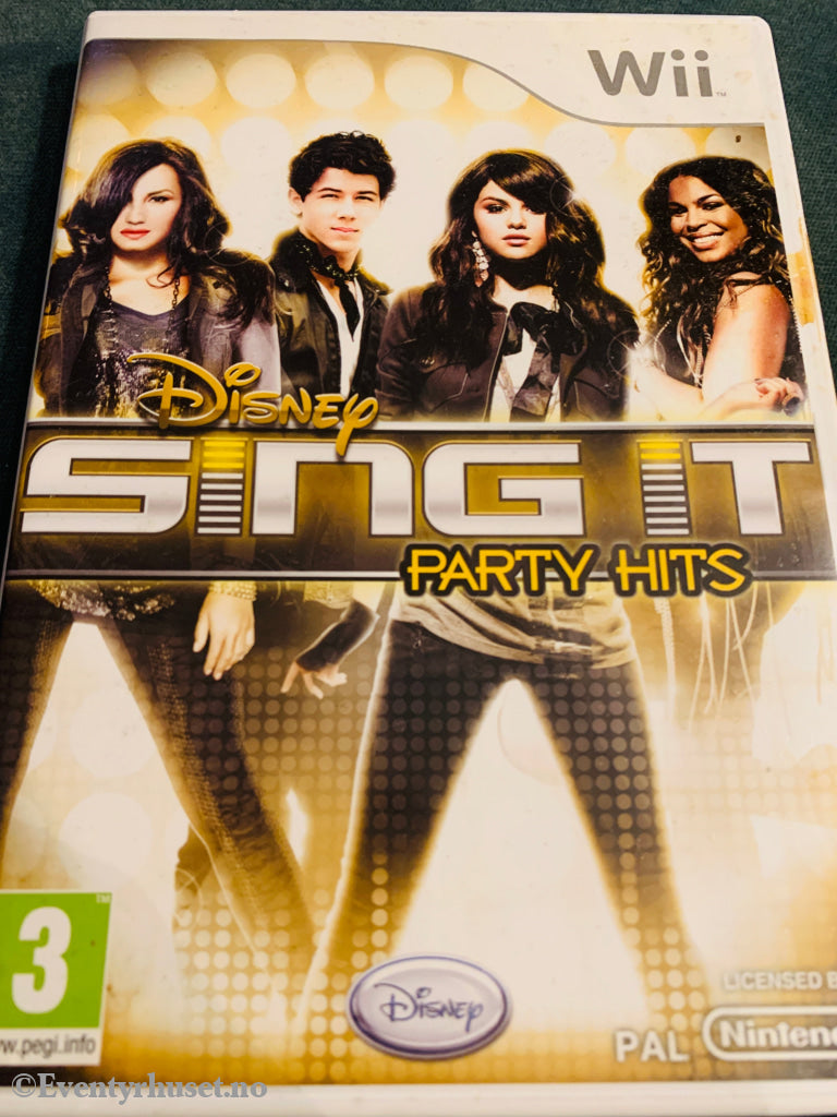 Disney Sing It - Party Hits. Nintendo Wii.