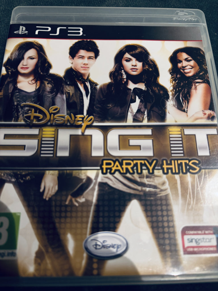 Disney Sing It: Party Hits. PS3.