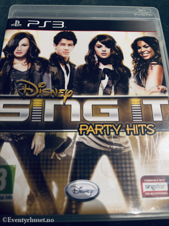 Disney Sing It: Party Hits. PS3.