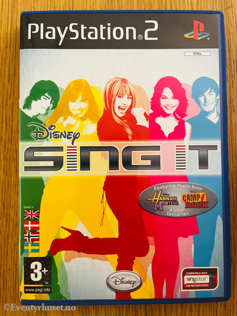 Disney Sing It. PS2.