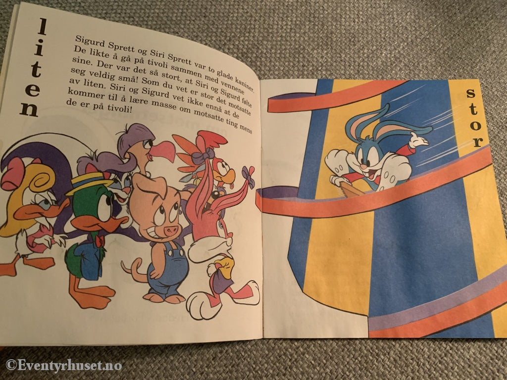 Disney Små Hefter. Nr. 4. Tiny Toon - Min Første Bok Om Motsetninger. Hefte
