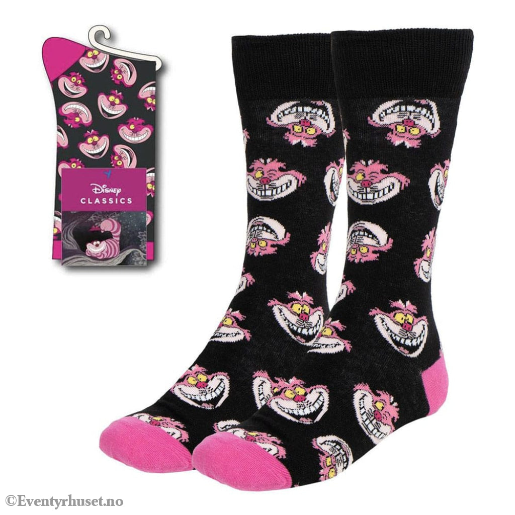 Disney Socks Alice in Wonderland Cheshire Cat Faces 36-43 Fashion & Accessories