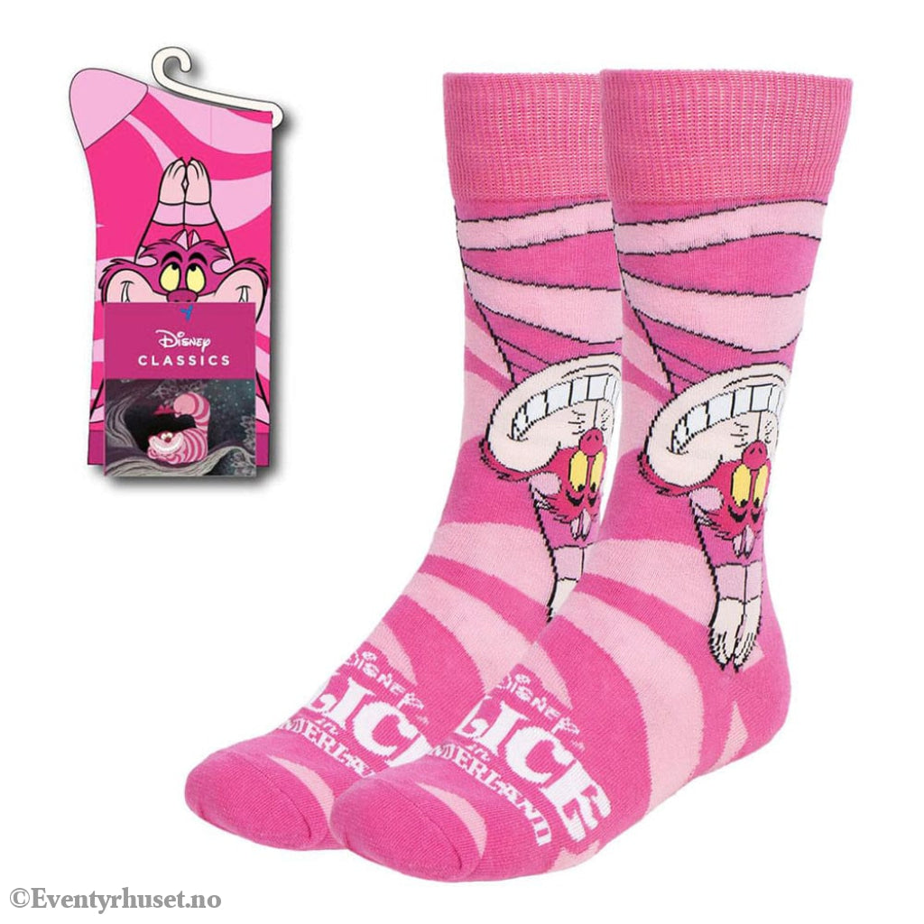 Disney Socks Alice in Wonderland Cheshire Cat Upside Down 36-43 Fashion & Accessories
