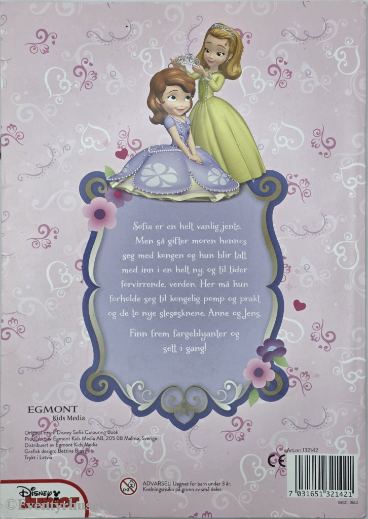 Disney Sofia den Første Malebok. Aktivitetshefte.