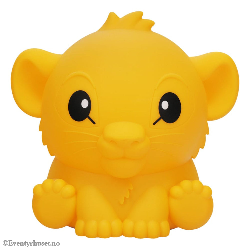 Disney Squishy Glo Silicon Light The Lion King Simba 15 cm Home & Gifts