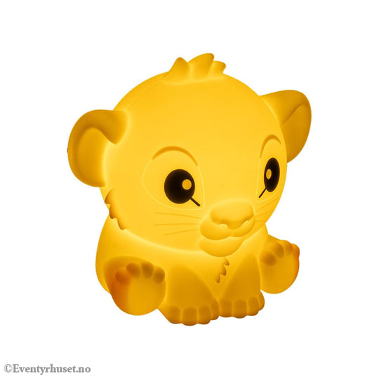 Disney Squishy Glo Silicon Light The Lion King Simba 15 cm Home & Gifts