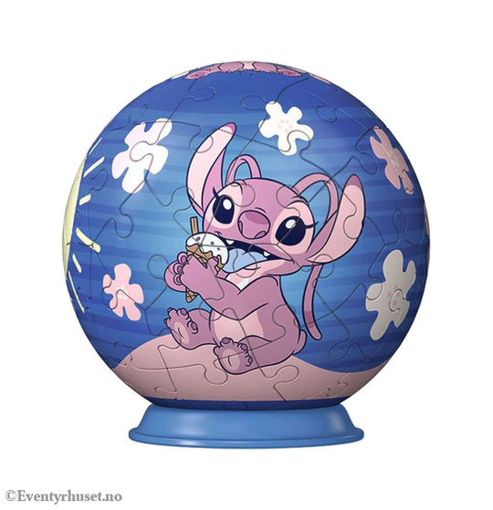 Disney Stitch 3D Puzzle Ball Angel (55 pieces) Games