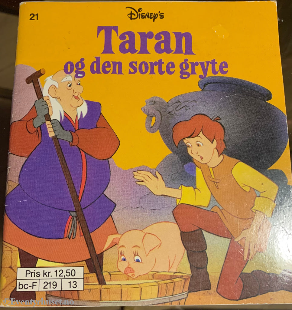 Disney. Taran Og Den Sorte Gryte. 1990. Hefte