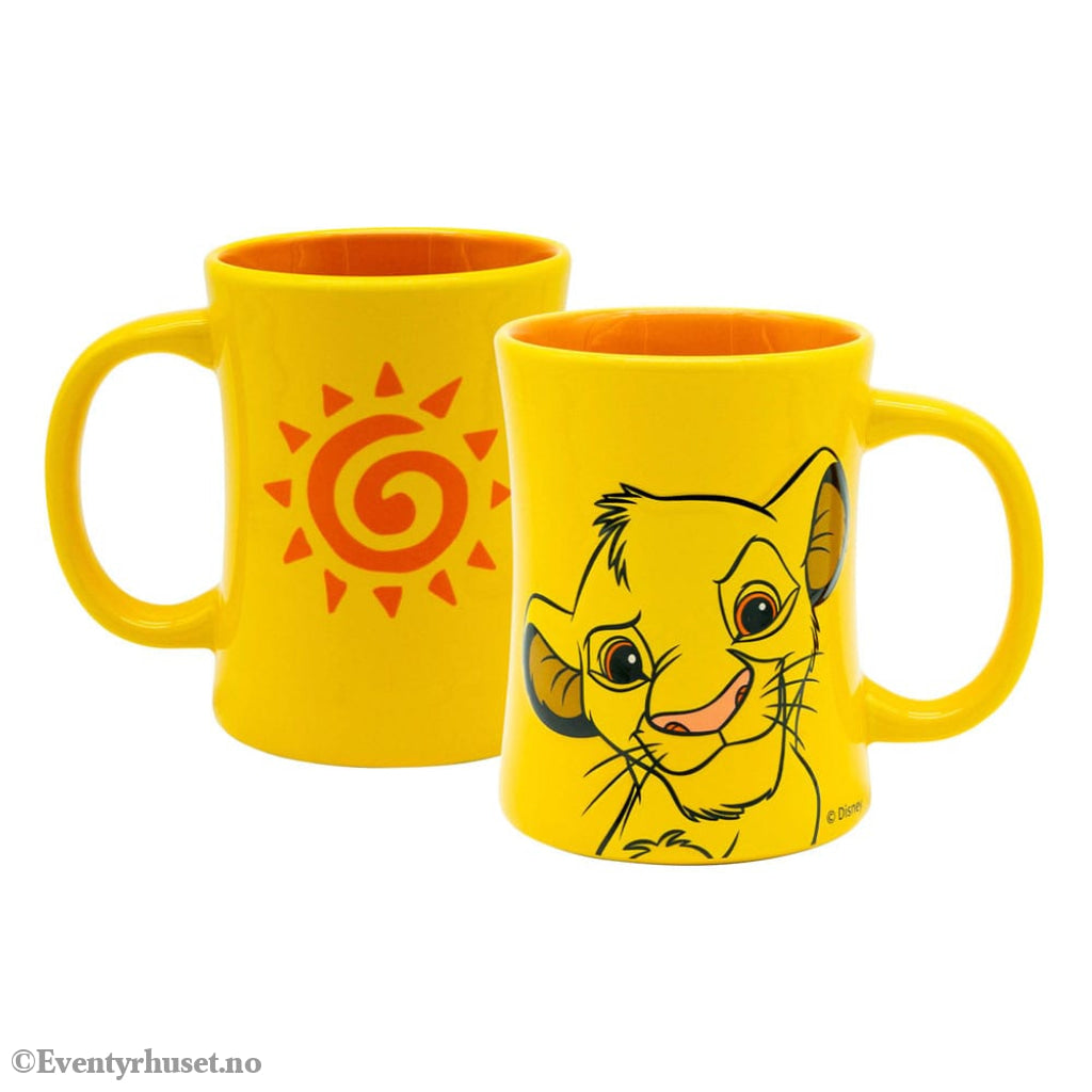 Disney The Lion King 3D Relief Mug Simba 360 ml Home & Gifts