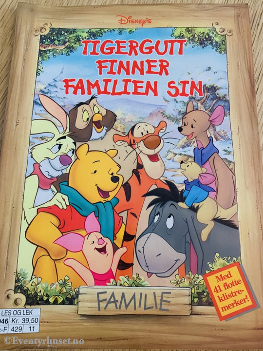 Disney Tigergutt Finner Familien Sin. Klistremerkealbum. Klistremerkealbum