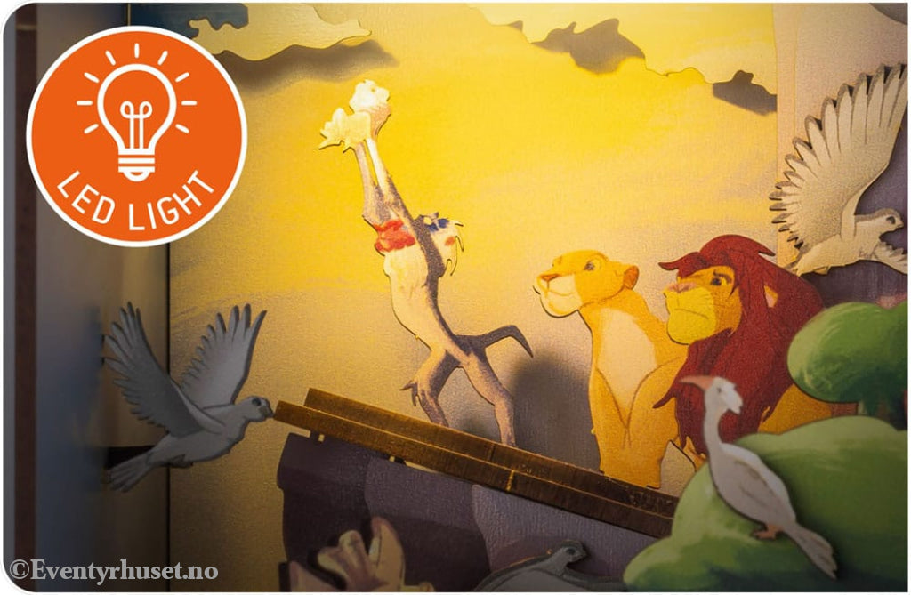 Disney Tiny Adventures Book Nook Mini Diorama The Lion King 23 cm Toys