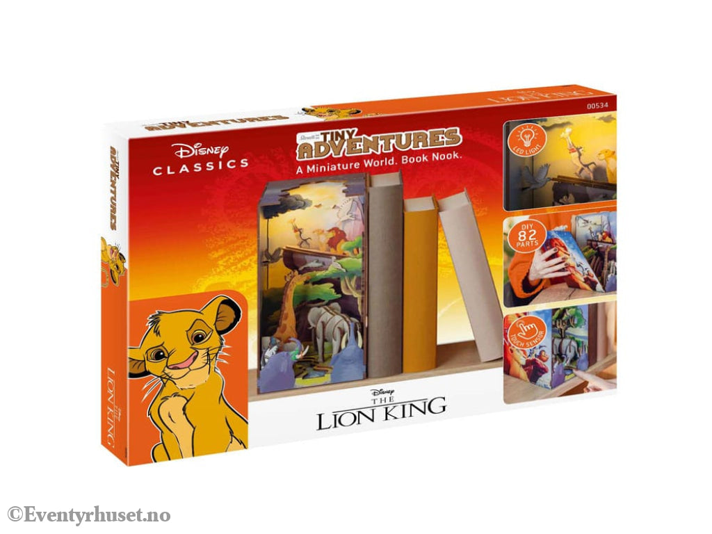 Disney Tiny Adventures Book Nook Mini Diorama The Lion King 23 cm Toys