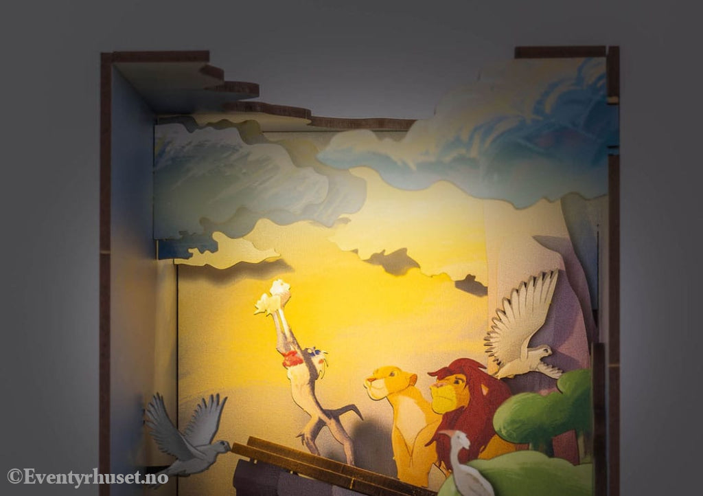 Disney Tiny Adventures Book Nook Mini Diorama The Lion King 23 cm Toys