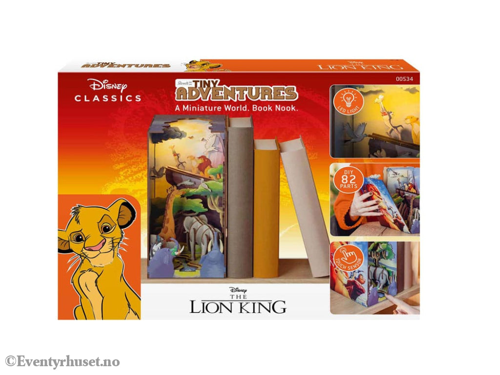 Disney Tiny Adventures Book Nook Mini Diorama The Lion King 23 cm Toys