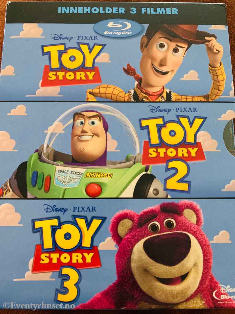 Disney Toy Story. Blu-Ray Samleboks. Disc
