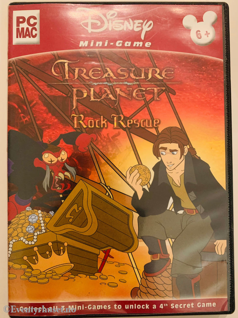 Disney. Treasure Planet - Rock Rescue (Sjørøverplaneten). Pc Spill. Spill