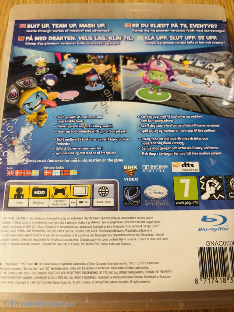 Disney Universe. PS3.