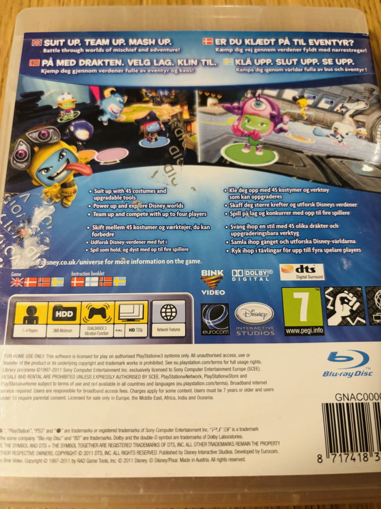Disney Universe. PS3.
