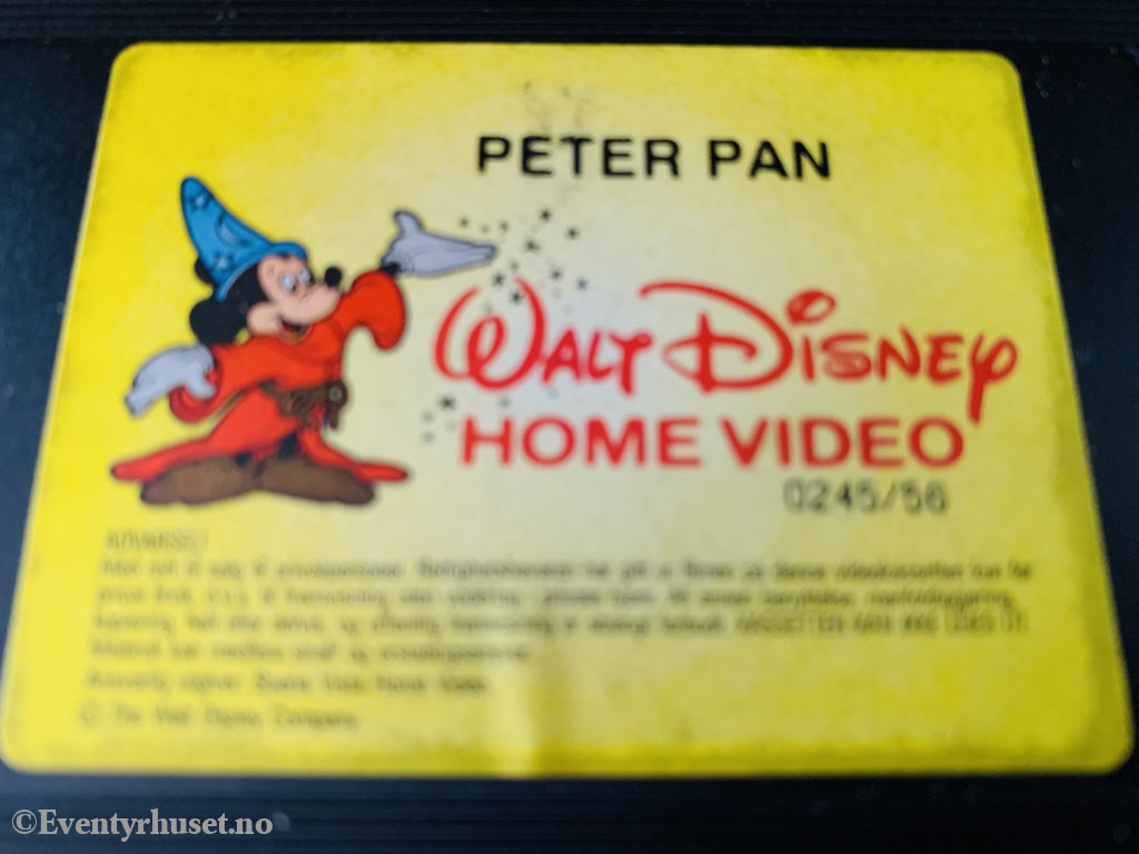 Disney Vhs. 0245/56. Peter Pan. Vhs