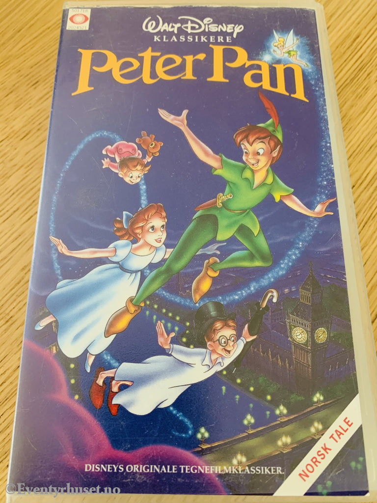 Disney Vhs. 0245/56. Peter Pan. Vhs