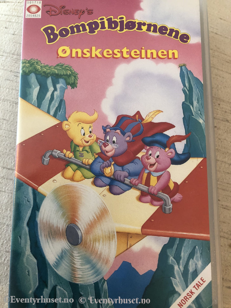 Disney Vhs. 0548/56. Bompibjørnene - Ønskesteinen. Vhs