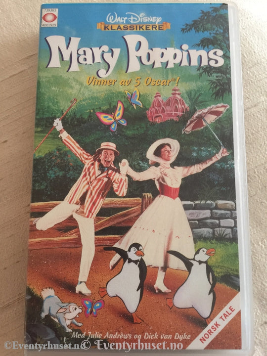 Disney Vhs. 100232. Mary Poppins. 1964. Vhs