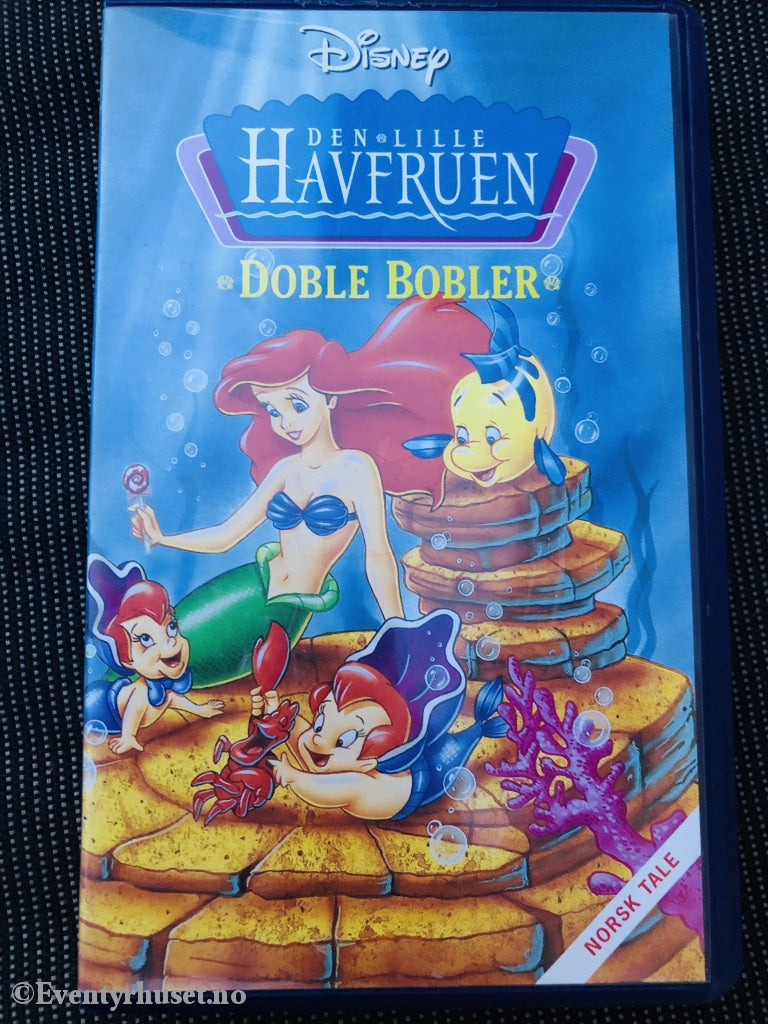 Disney Vhs 10166620. Den Lille Havfruen. Doble Bobler.