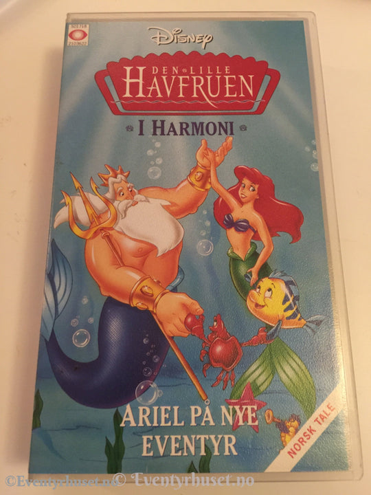 Disney Vhs. 1036/56. Den Lille Havfruen. I Harmoni. Vhs