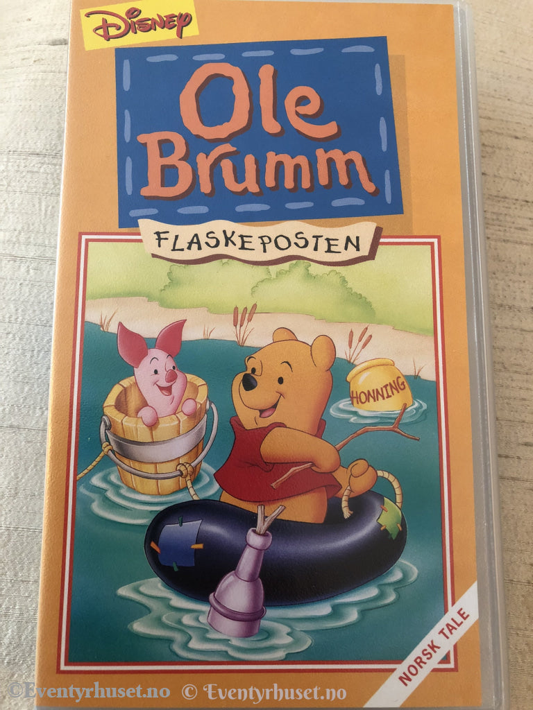 Disney Vhs. 10410320. Ole Brumm - Flaskeposten. Vhs