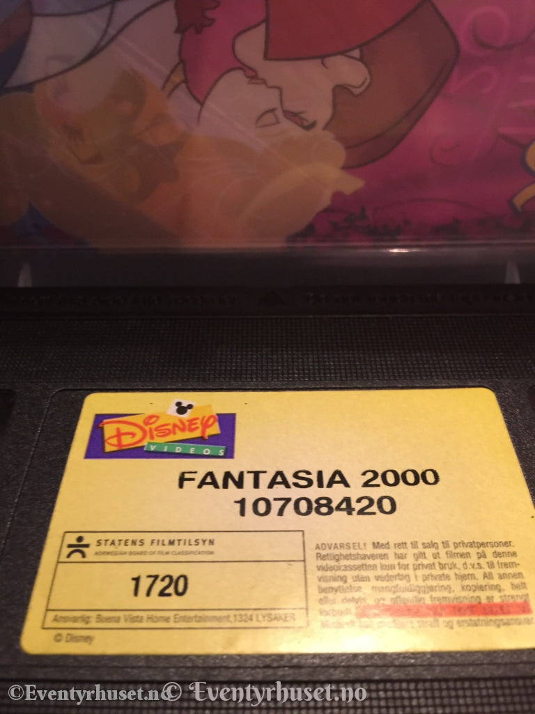 Disney Vhs. 10708420. Fantasia 2000. Vhs