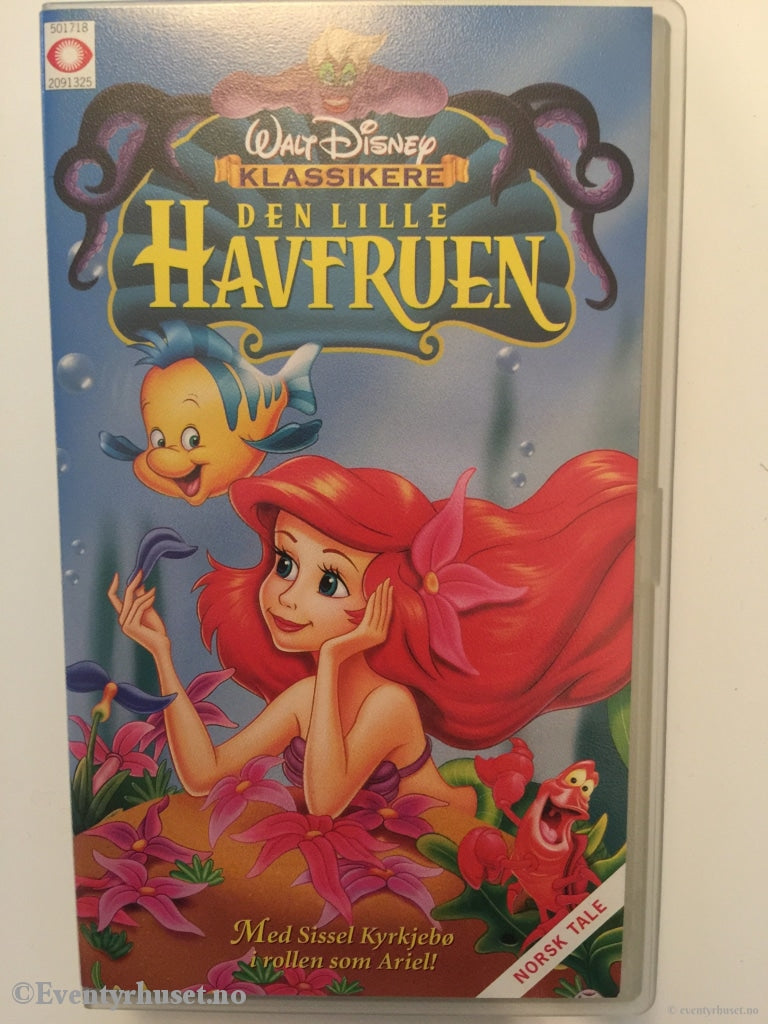 Disney Vhs. 109132. Den Lille Havfruen. Vhs