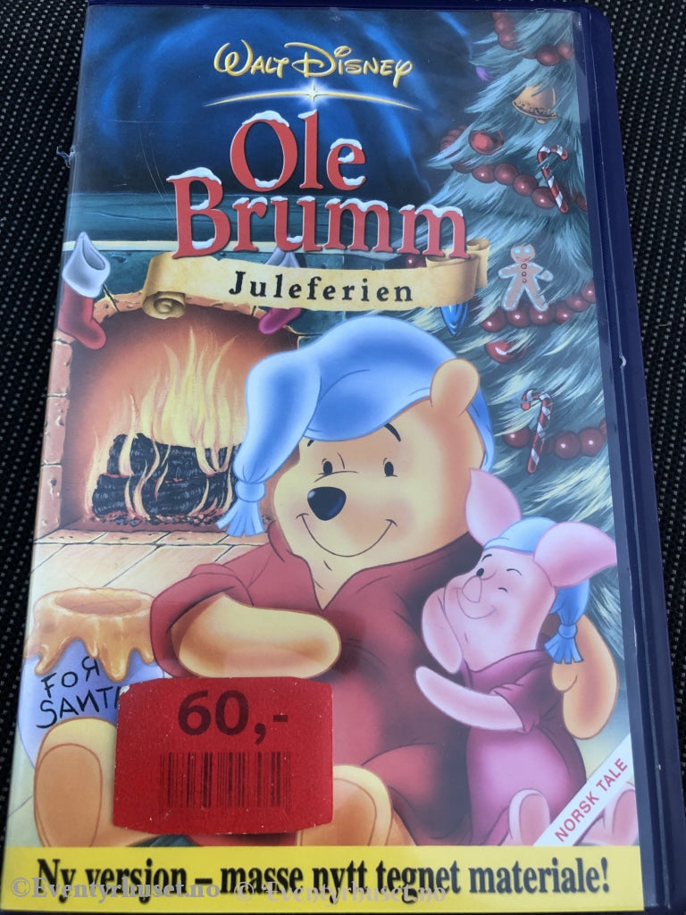 Disney Vhs 11037020. Ole Brumm - Juleferien. 2001.