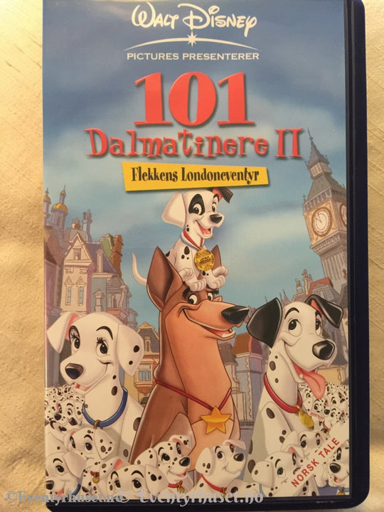 Disney Vhs. 11098220. 101 Dalmatinere 2. Vhs