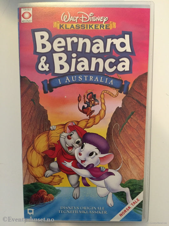 Disney Vhs. 111422. Bernard & Bianca I Australia. Vhs