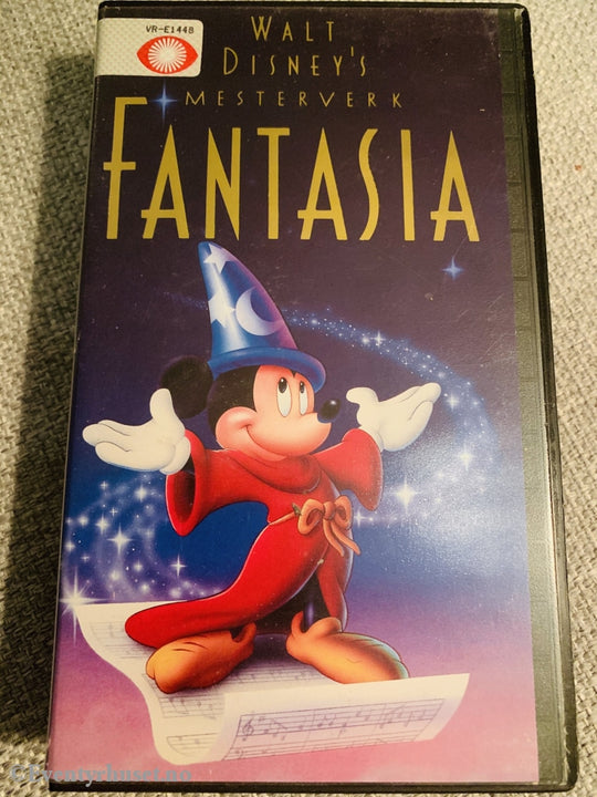 Disney Vhs. 1132/56-3. Fantasia. Vhs