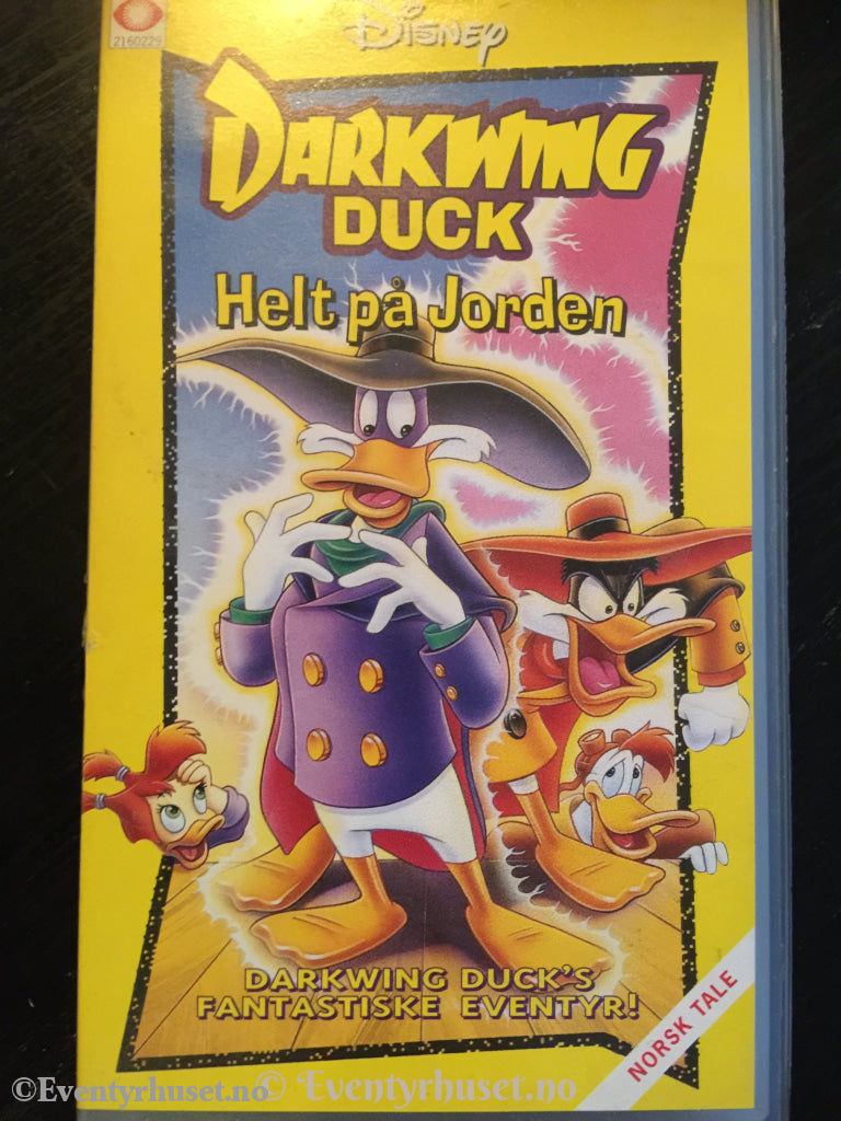 Disney Vhs. 1602/56. Darkwing Duck - Helt På Jorden. Vhs