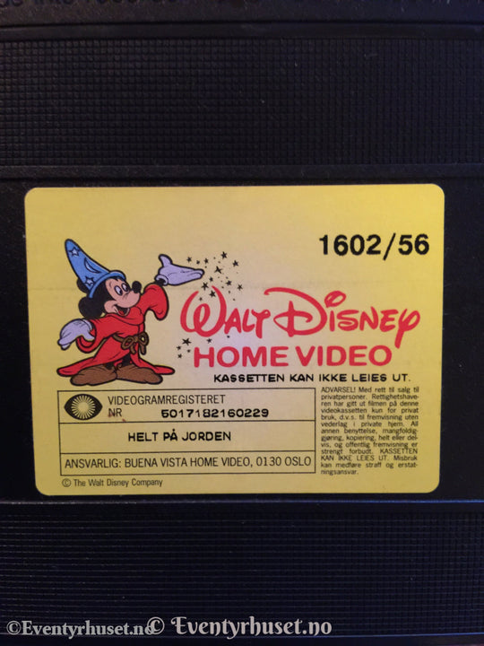 Disney Vhs. 1602/56. Darkwing Duck - Helt På Jorden. Vhs