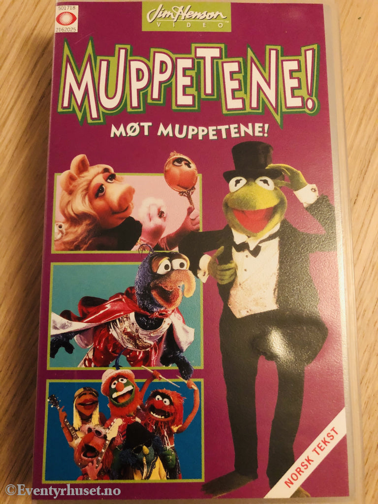 Disney Vhs 1620/56. Muppetene! 1993. Vhs.