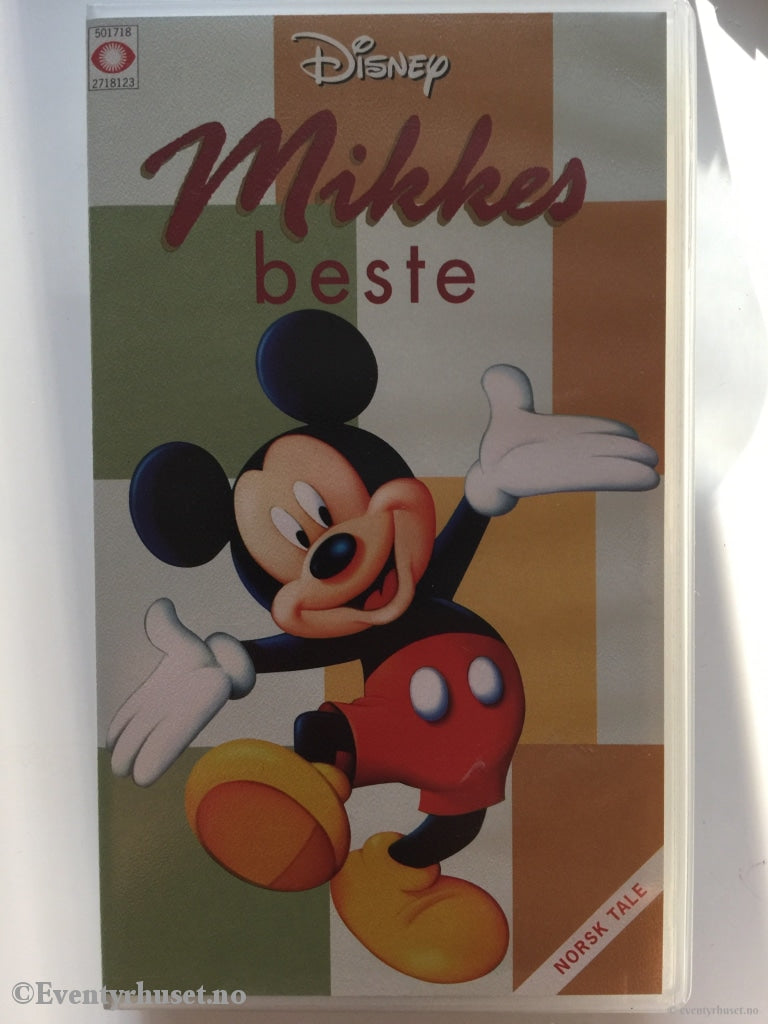 Disney Vhs. 171812. Mikkes Beste. Vhs